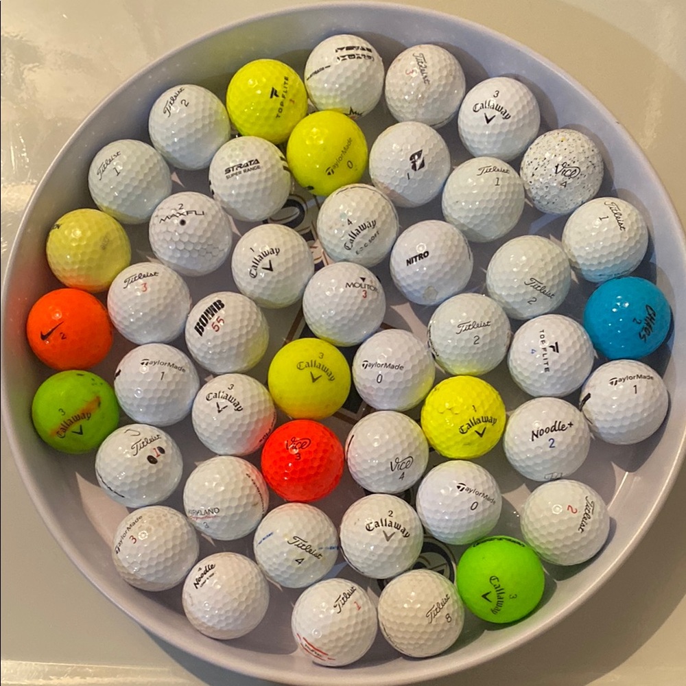 Assorted Golf Balls